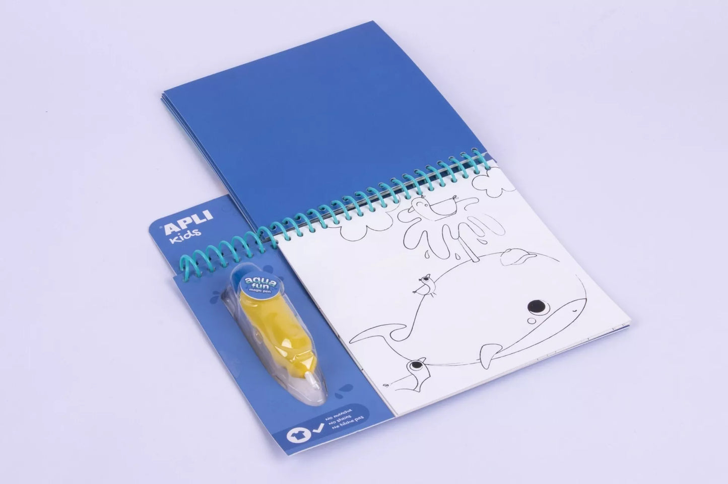 Ocean Water Reveal Coloring Book