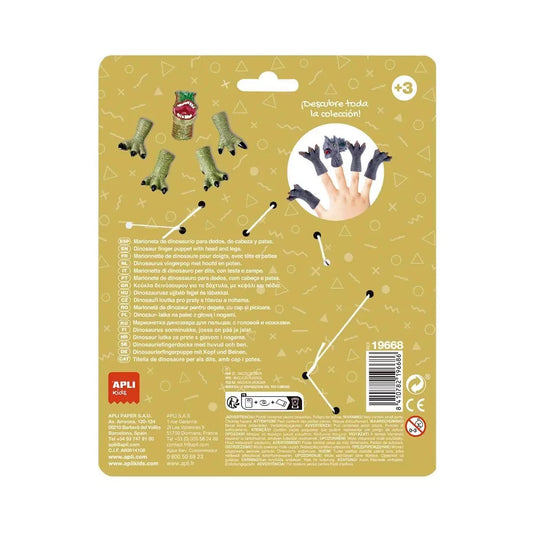 Pirštų lėlės dinozauras TREKSAS