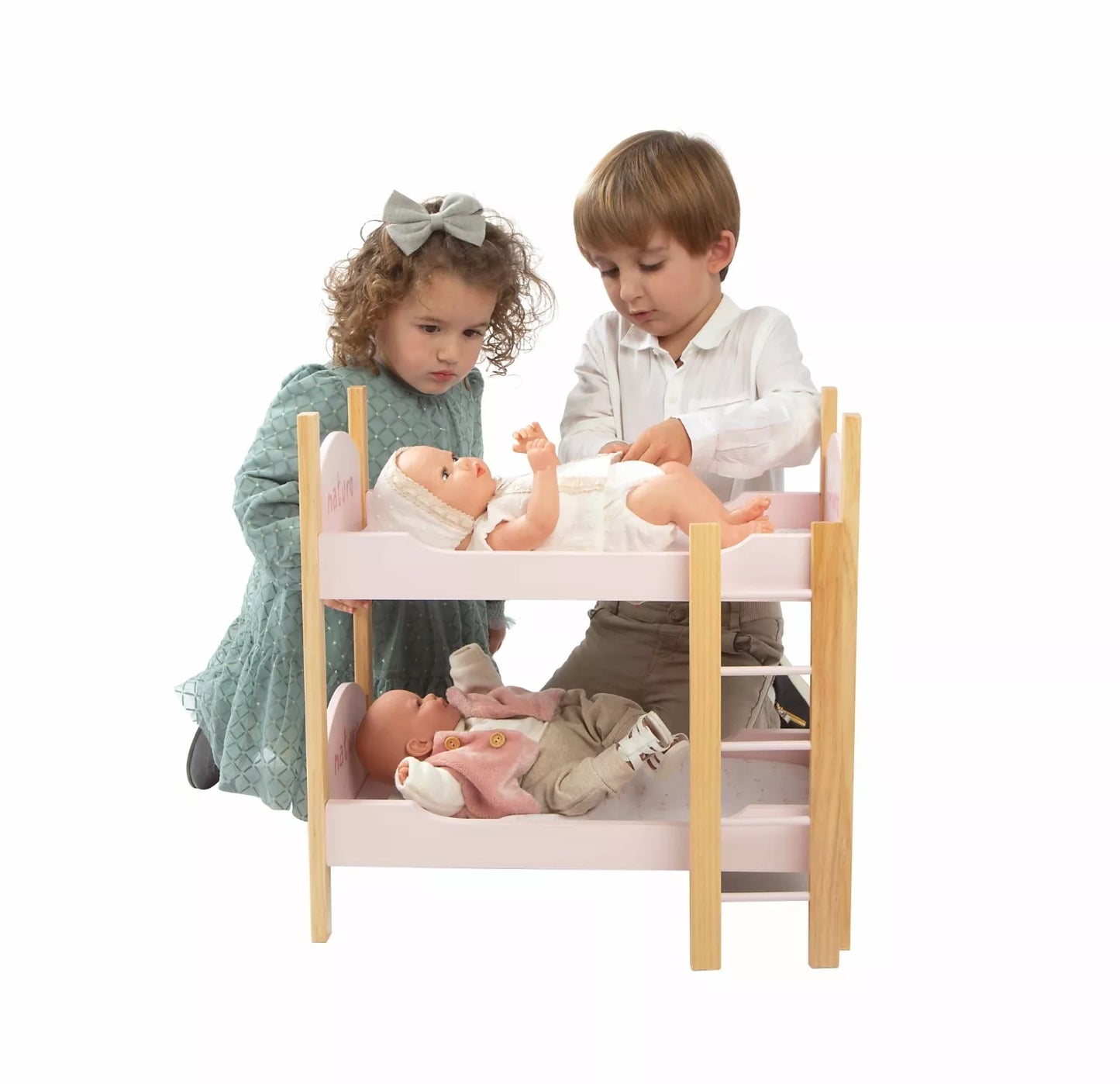 Arias lėlių dviaukštė lova su kopetėlėmis, Gamta