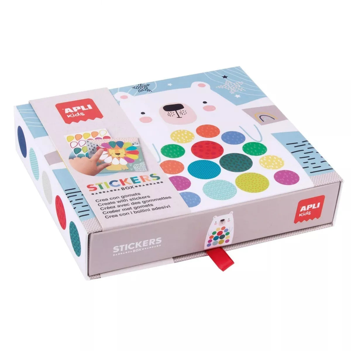 Apli Kids lipdukų žaidimas LOKYS