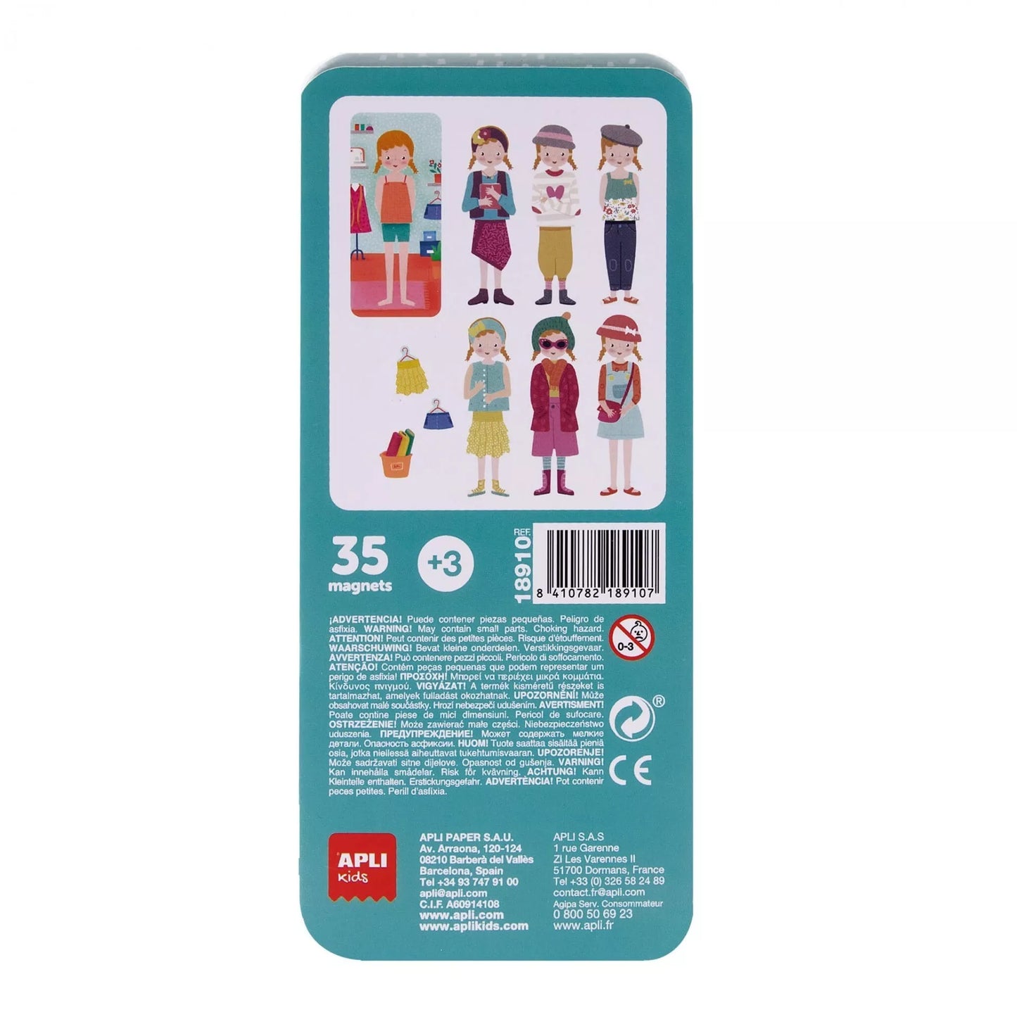 Apli Kids magnetinis žaidimas „Mada“