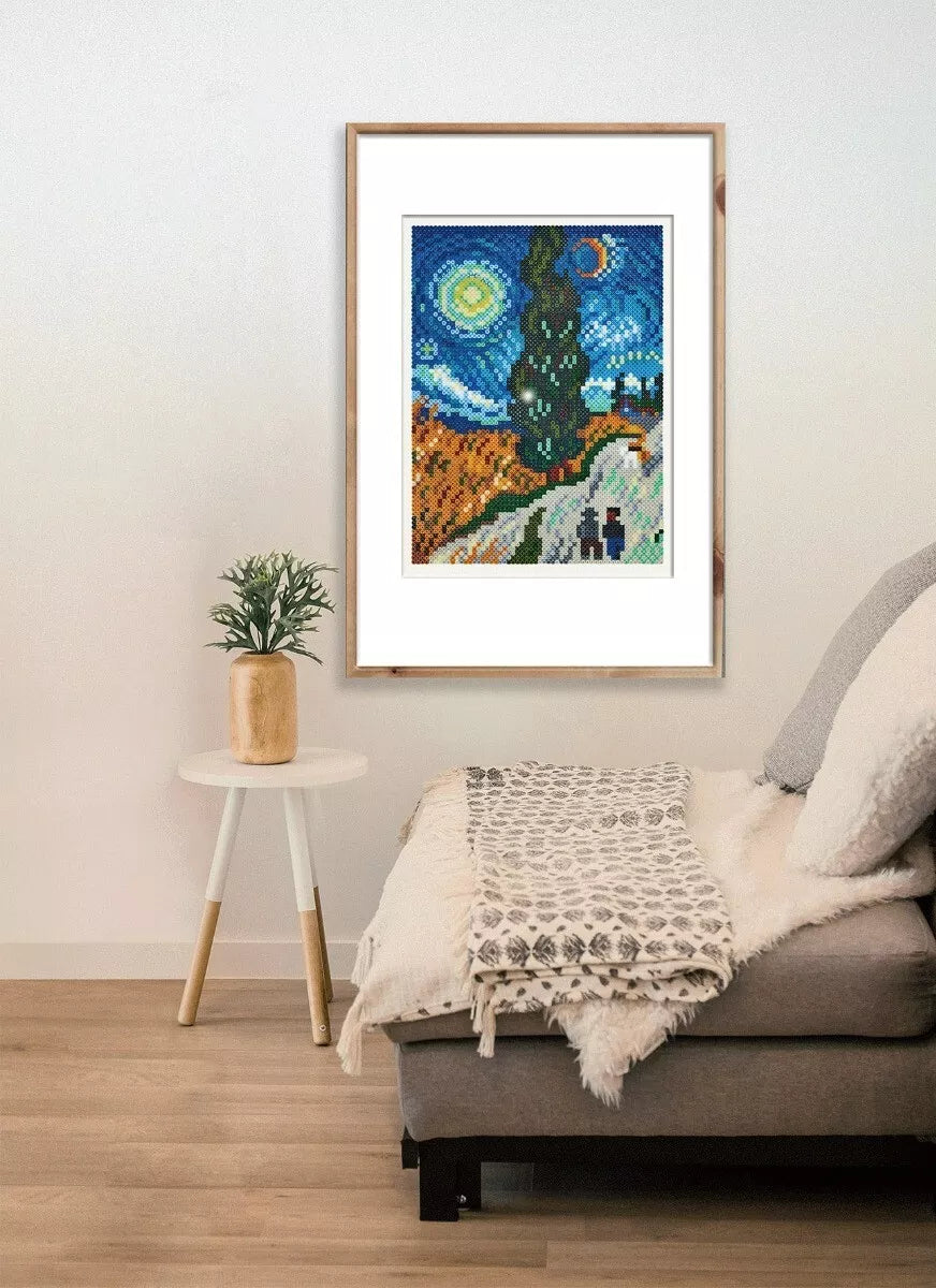 HAMA ART kūrybinis karoliukų rinkinys VAN GOGH