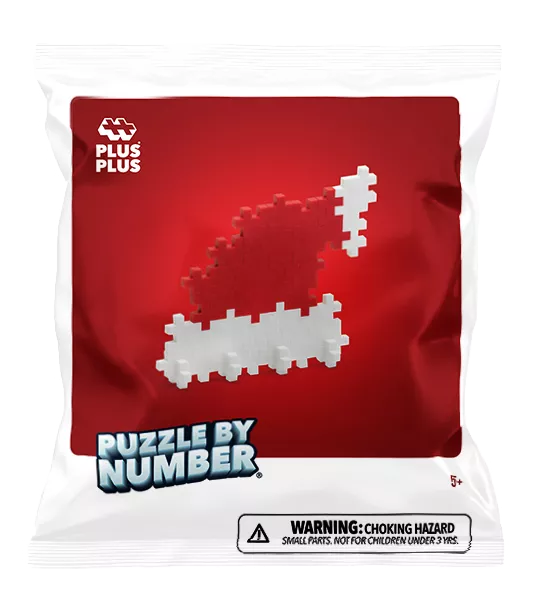 Plus Plus konstruktorius Kalėdinė kepurė, 40 det.