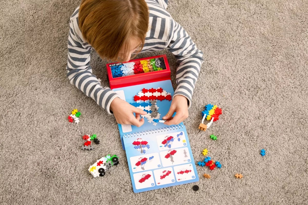 Plus Plus žaidimų rinkinys, Transportas, 125 det.