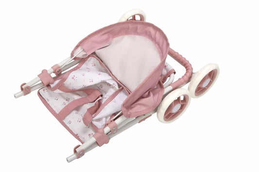 Arias lėlės kūdikio sportinis vežimukas su stogeliu