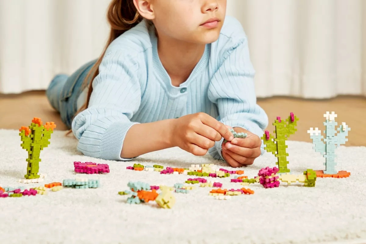 PLUS PLUS Building Blocks, Flowers, 240 pcs.