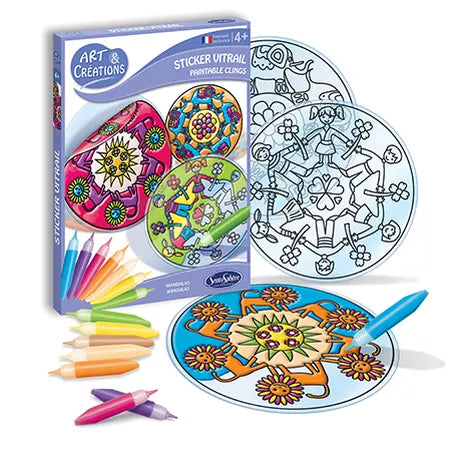 Vitražų rinkinys - Mandalos