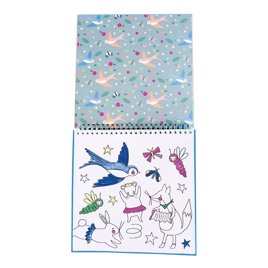 Spalvinimo rinkinys su stebuklingais flomasteriais, Užburtoji