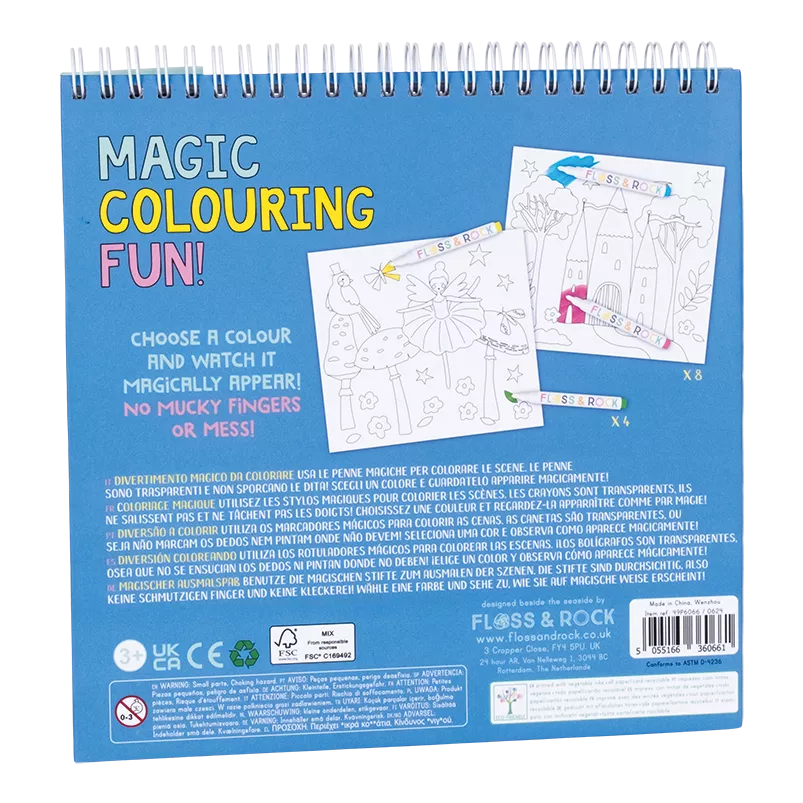 Spalvinimo rinkinys su stebuklingais flomasteriais, Užburtoji