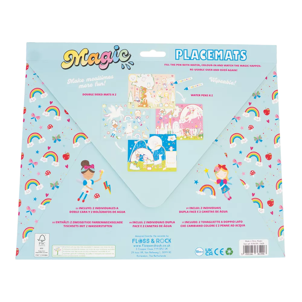 Vandeniu spalvinami padėkliukai, Vaivorykštės fėja