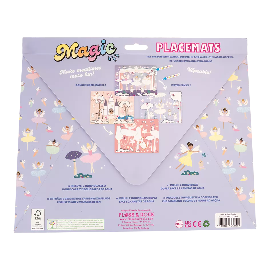 Vandeniu spalvinami padėkliukai, Užburtoji