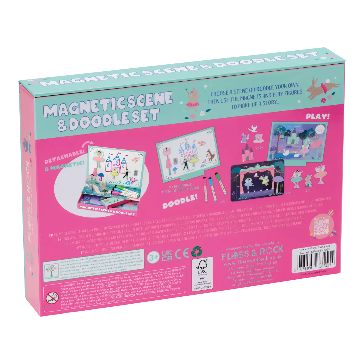 Magnetinis žaidimas ir piešimo rinkinys, Užburtoji