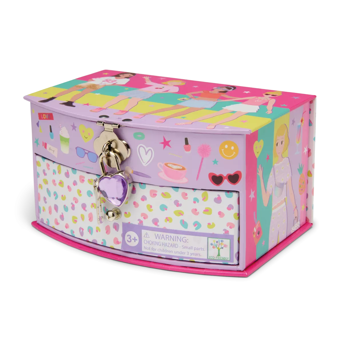 Užrakinama papuošalų dėžutė, Super draugės