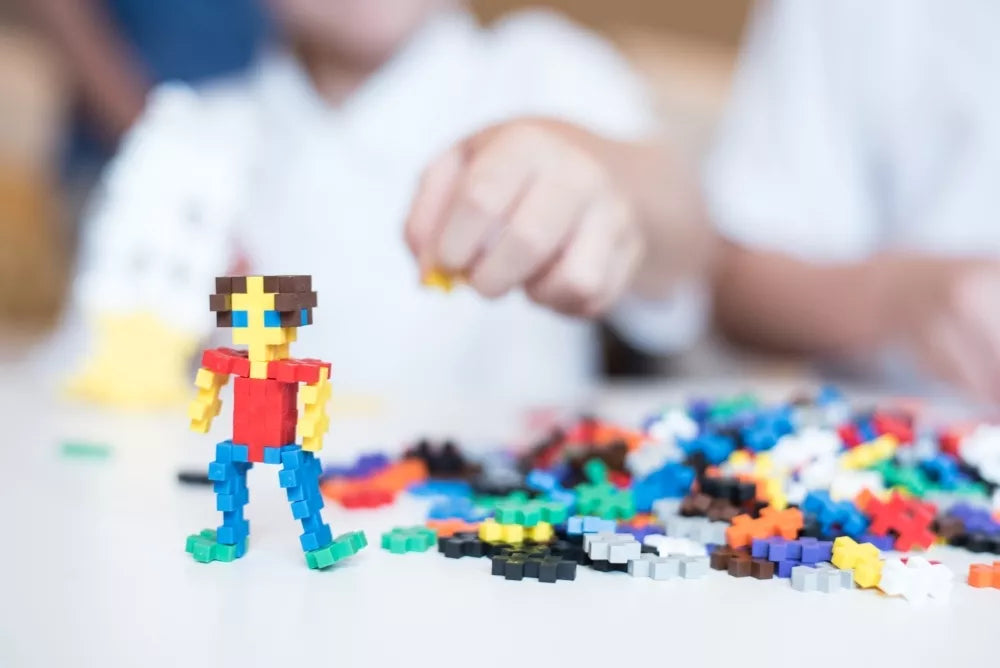 PLUS PLUS 1 Meter Construction Set, Basic Colors