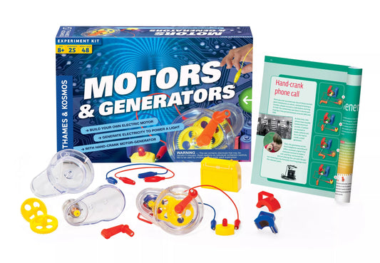 KOSMOS mokslinis rinkinys - VARIKLIAI ir GENERATORIAI