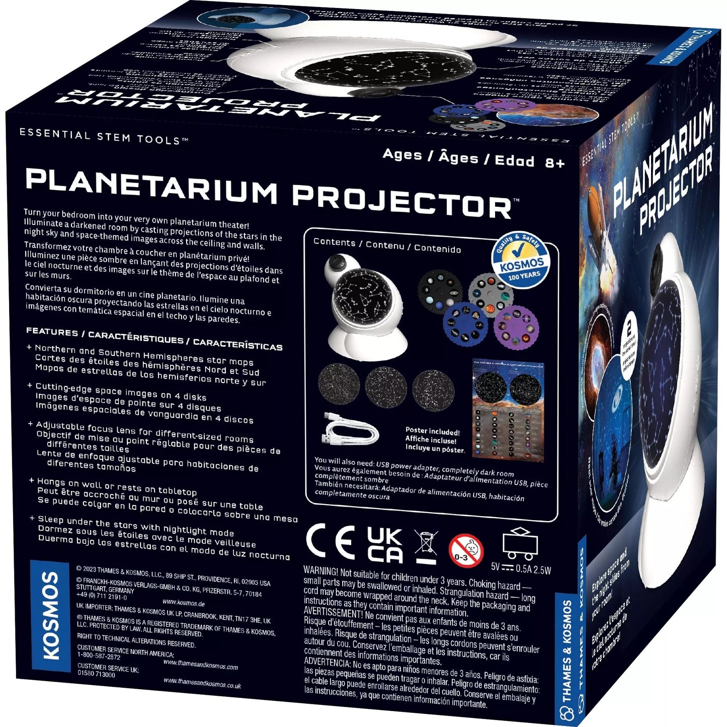 STEM priemonė-projektorius „Planetariumas“