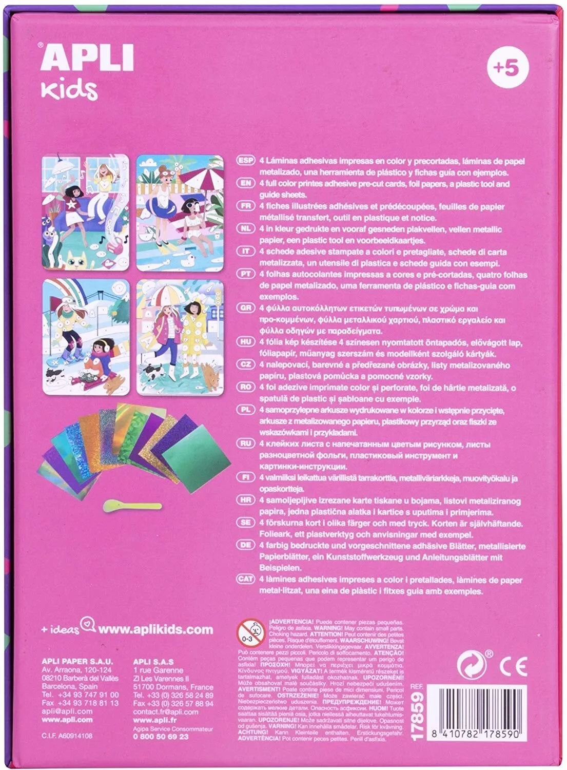 Apli Kids kūrybinis rinkinys „Mada”