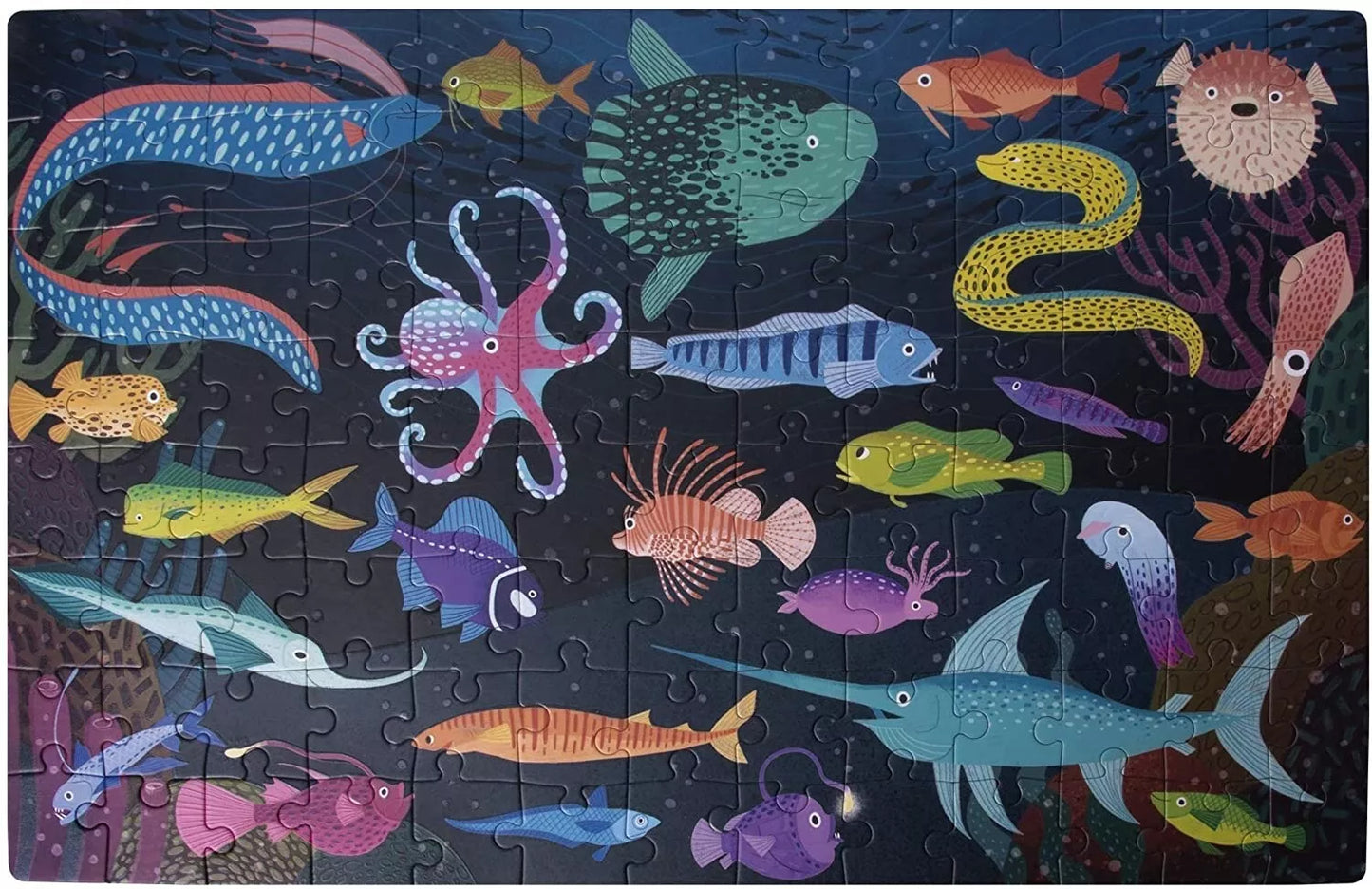 Tamsoje šviečianti dėlionė „Vandenynas”