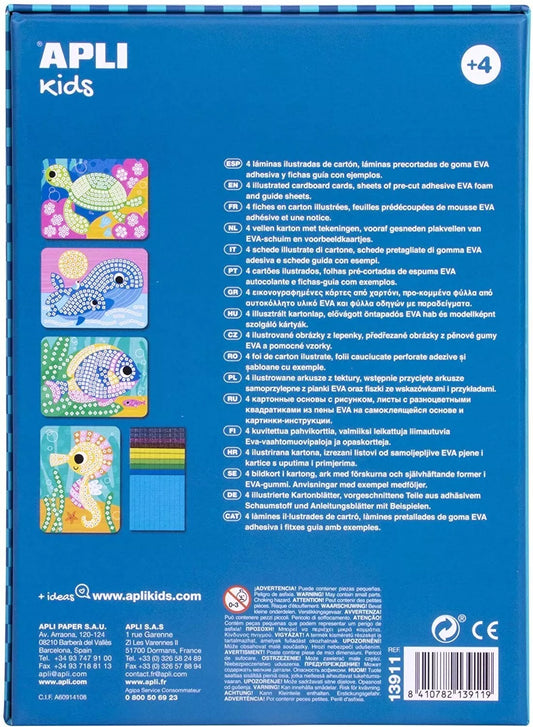 EVA porolono mozaika „Jūros pasaulis”