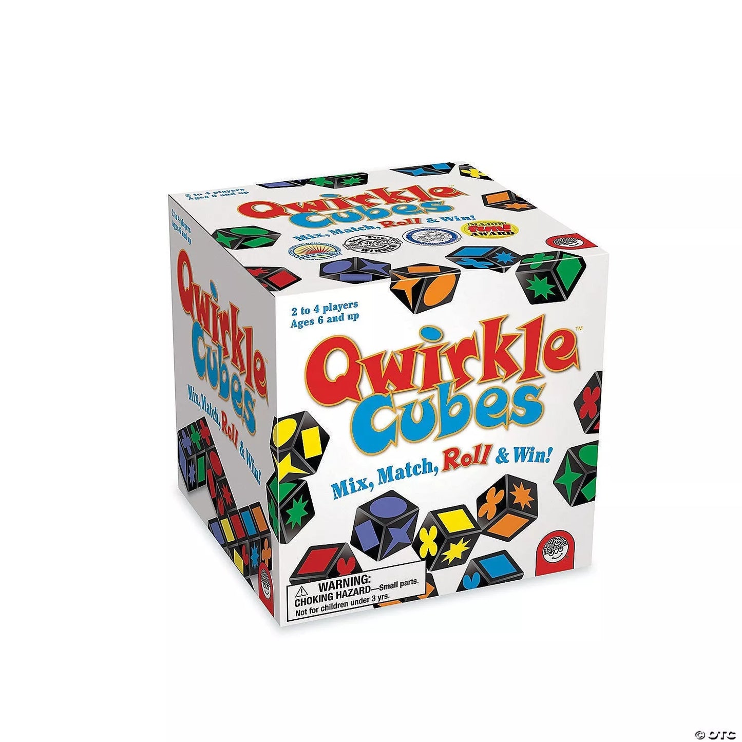 PAŽEISTA PAKUOTĖ: Qwirkle Cubes stalo žaidimas