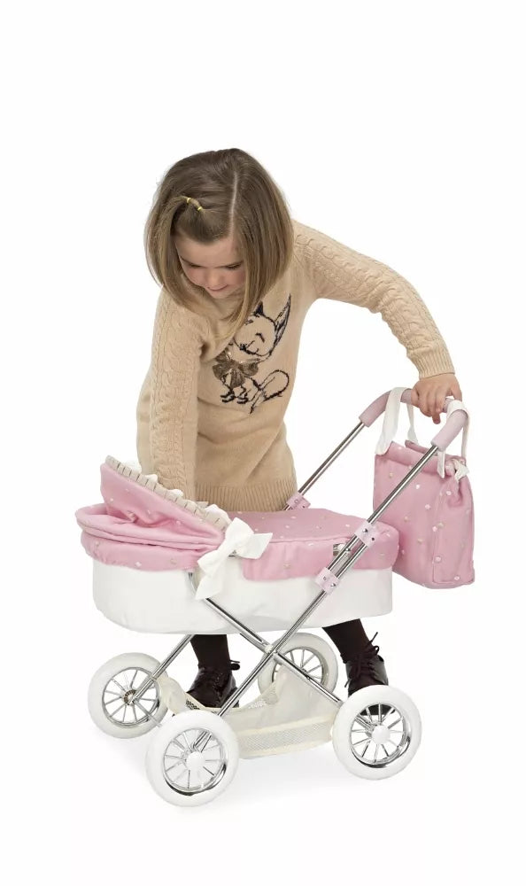 Arias taškuotas vežimėlis, 55 cm