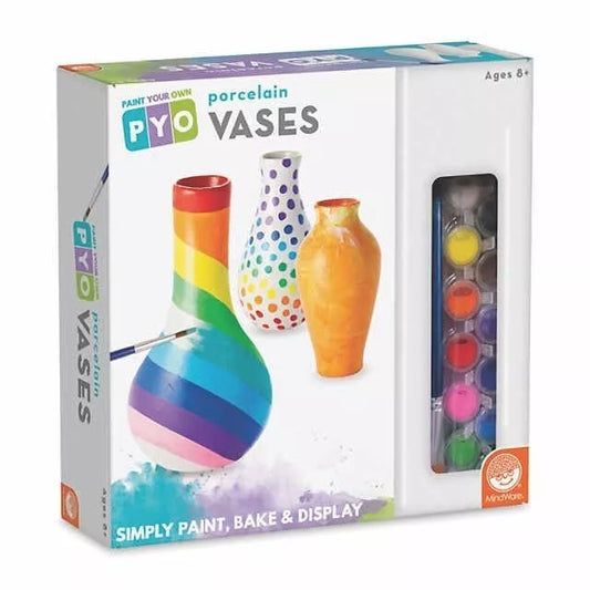Creative Kit "Paint Your Own Porcelain Vases"