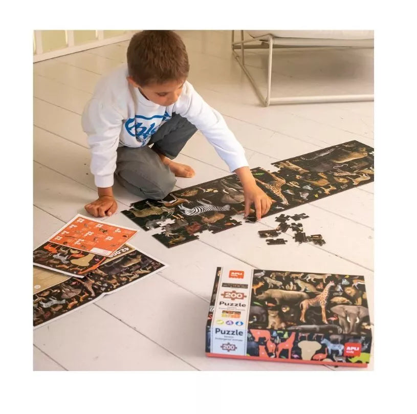 Pastabumo dėlionė – Nykstantys savanos gyvūnai