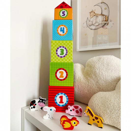 Farm in Boxes Cube Puzzle