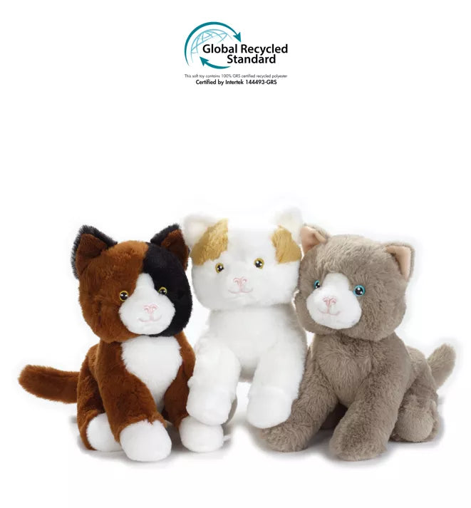 Brown Plush Cat Toy (22 cm)