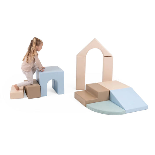 IGLU Multifunctional Soft Play Set Baby Gym - Earth Pastel