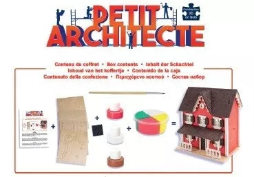 Kūrybinis rinkinys PETIT ARCHITECTE Skandinavijos namai