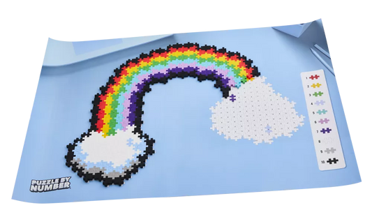 Plus Plus dėlionė pagal skaičius VAIVORYKŠTĖ, 500 det.