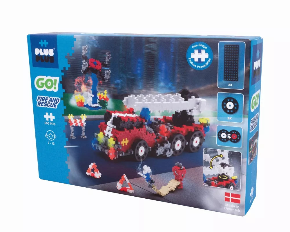 Plus Plus konstruktorius, Ugniagesių komanda, 500 det.