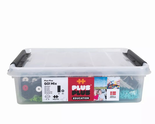 Plus Plus konstruktoriaus su PAGRINDUKAIS ir RATAIS, rinkinys