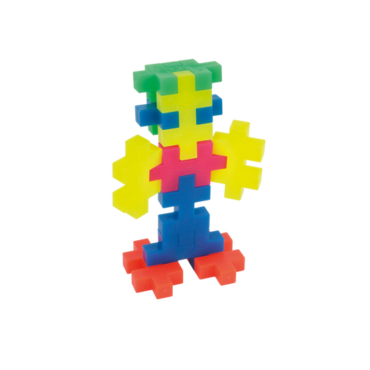 Plus Plus konstruktorius, DIDELĖS, 15, neoninės spalvos