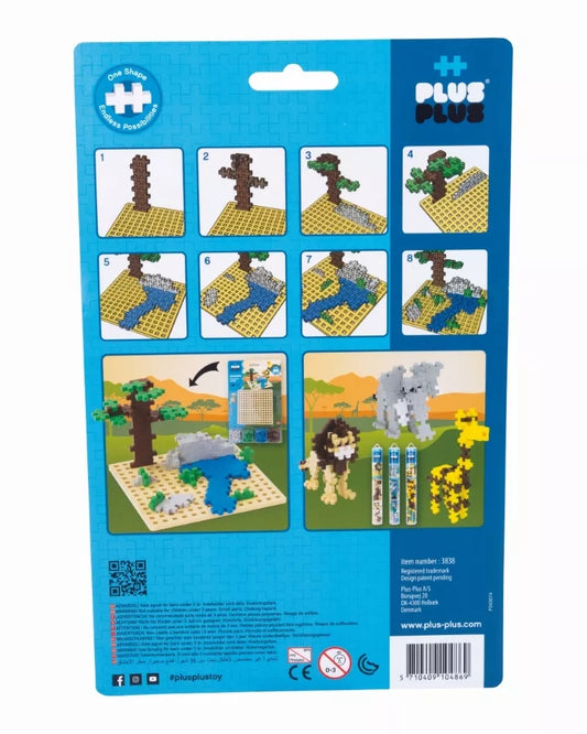 Plus Plus konstruktorius SAVANA + pagrindas