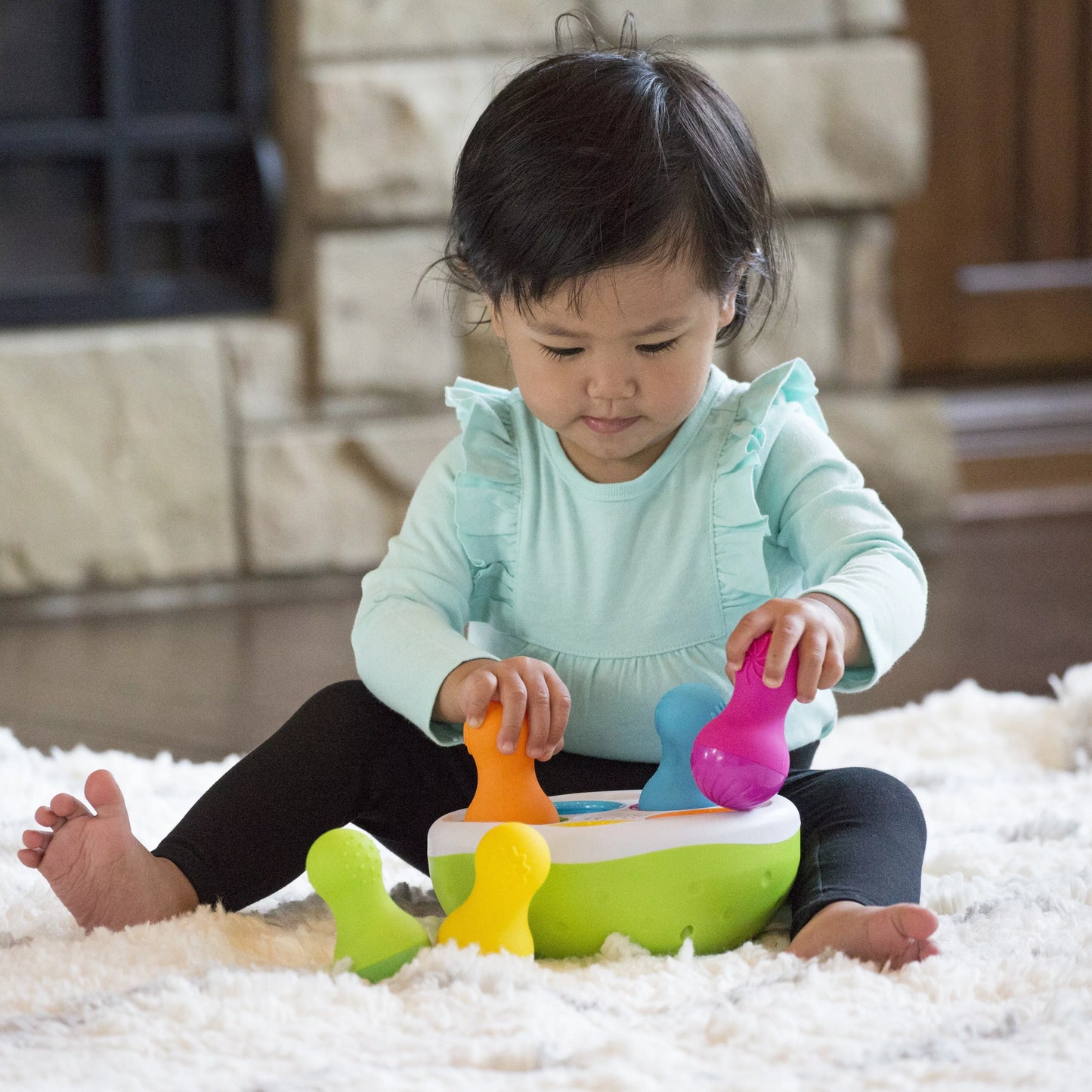 Sensorinis žaislas „SpinnyPins”