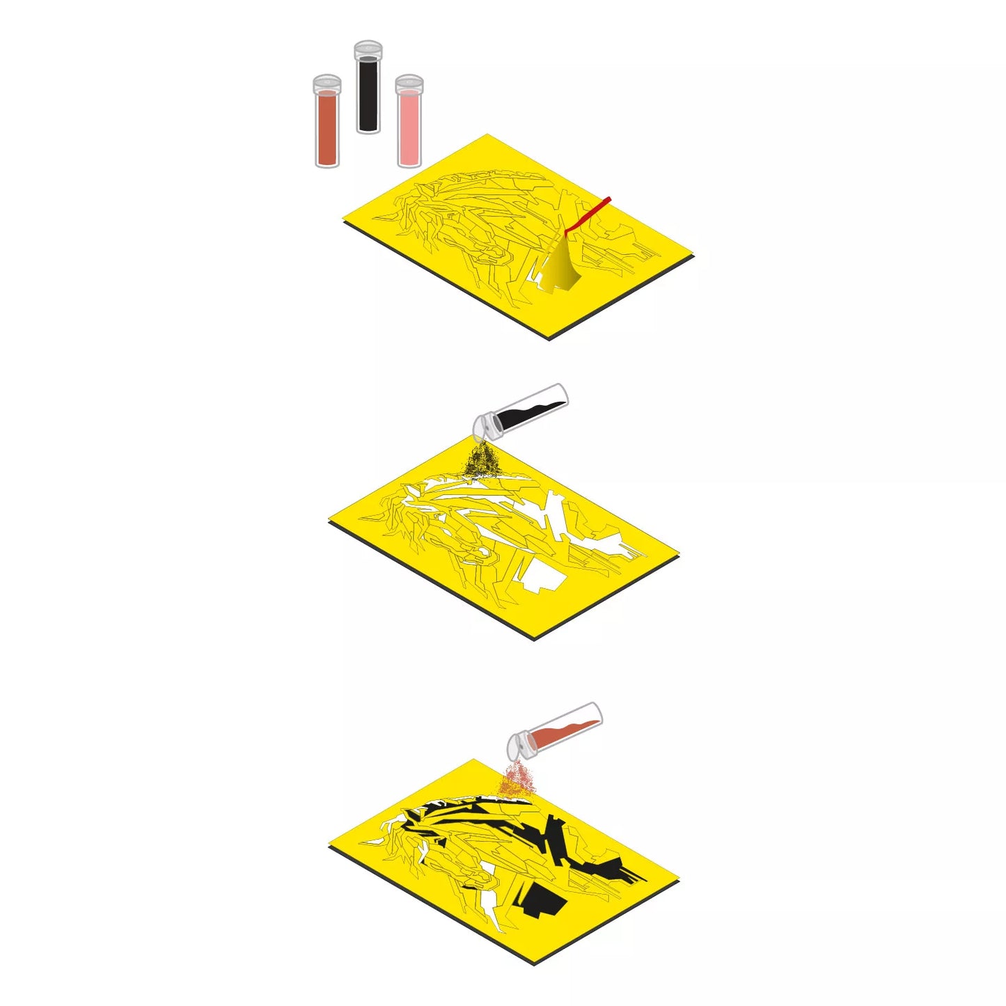 Red Castle Sand Set, Horse