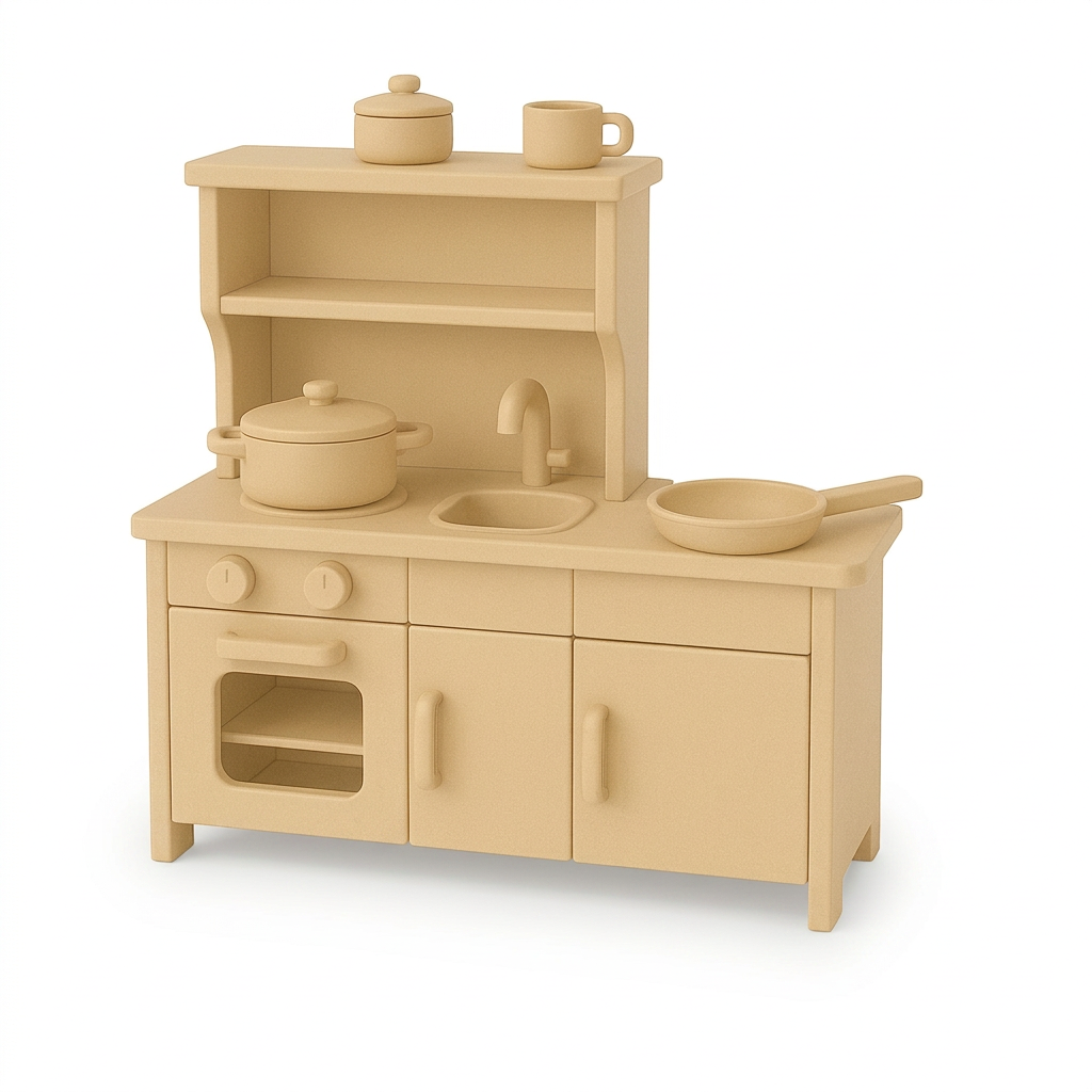 Play kitchens and accessories