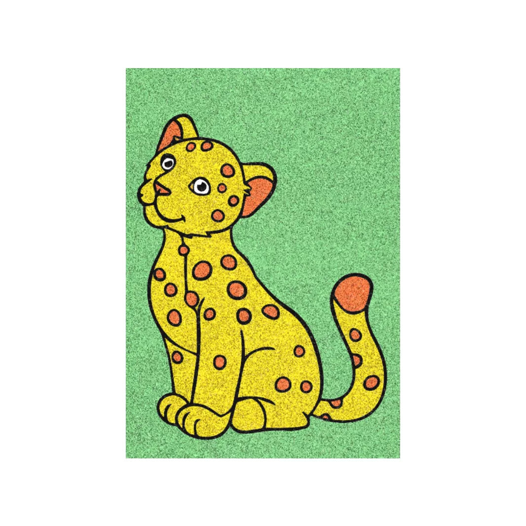 Red Castle kūrybinis smėlio rinkinys, Tigras ir Traktorius