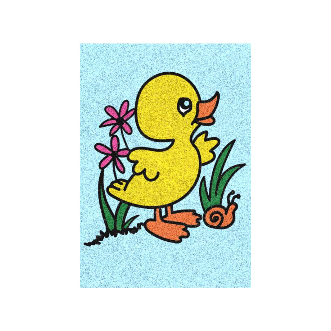 Red Castle kūrybinis smėlio rinkinys, Drugelis ir Ančiukas