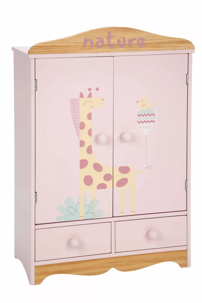 Arias lėlės rūbelių spinta su stalčiais, Gamta