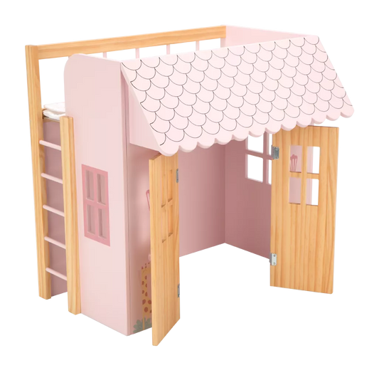 Arias lėlės kūdikio lovelė su žaidimų nameliu, Gamta