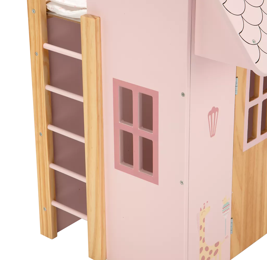 Arias lėlės kūdikio lovelė su žaidimų nameliu, Gamta