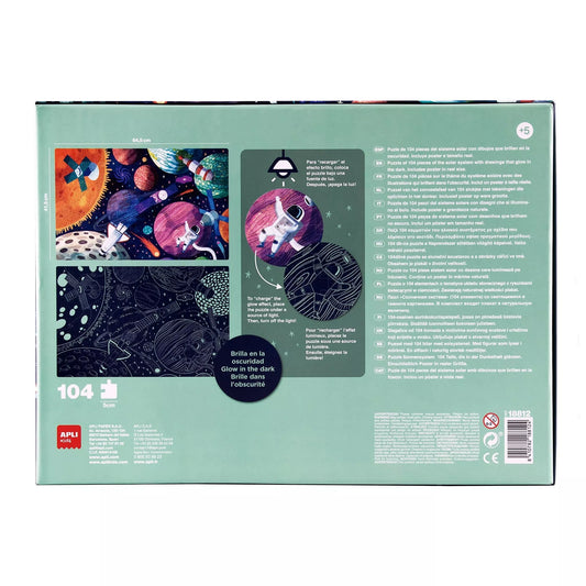 Tamsoje šviečianti dėlionė „Solar System”