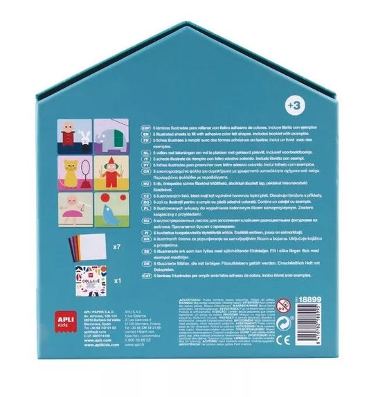 Mano pirmasis veltinio koliažų kūrybinis rinkinys