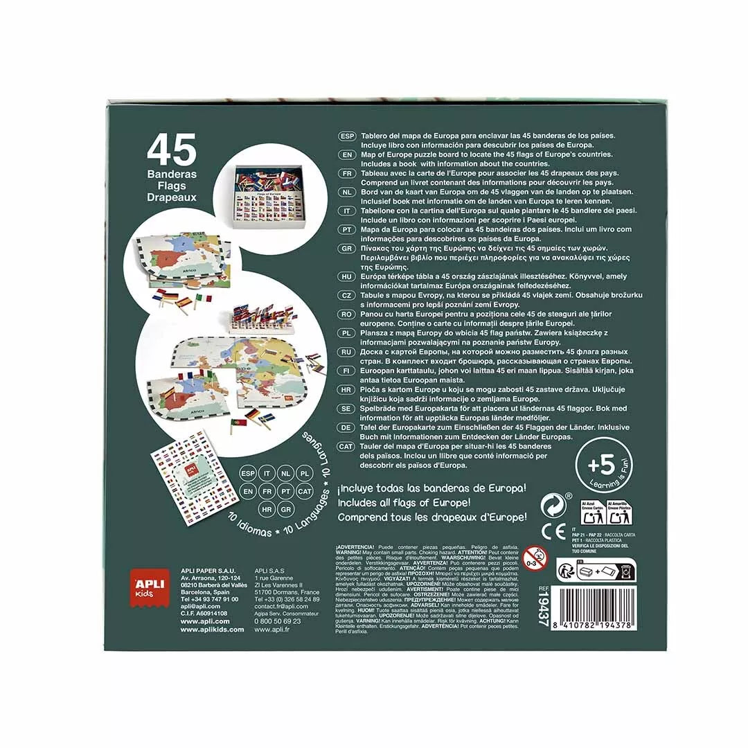 APLI dėlionė - Europos vėliavos