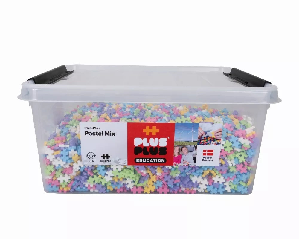 Plus Plus konstruktorius Mini Pastel, 6000 det.