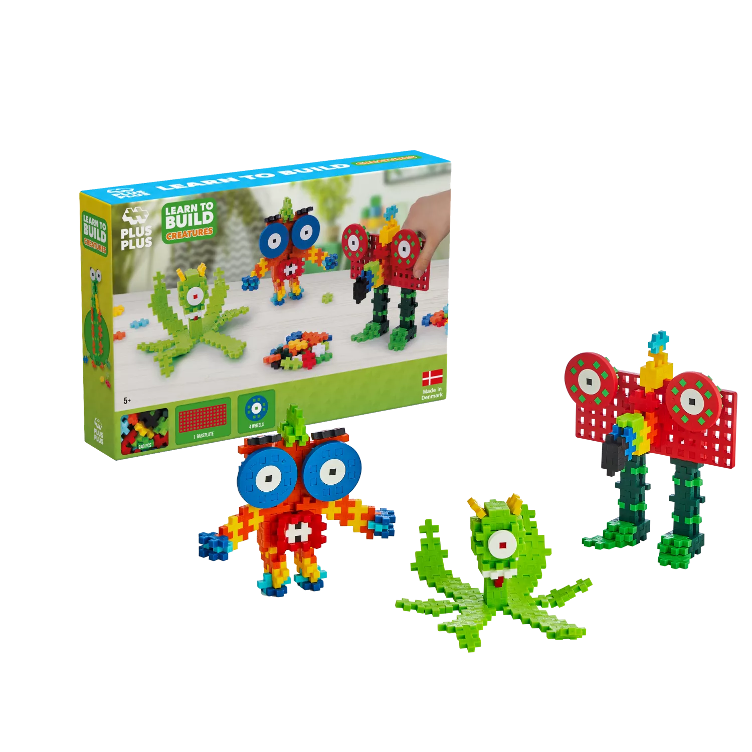 Plus Plus konstruktorius, Pradžiamokslis MONSTRIUKAI