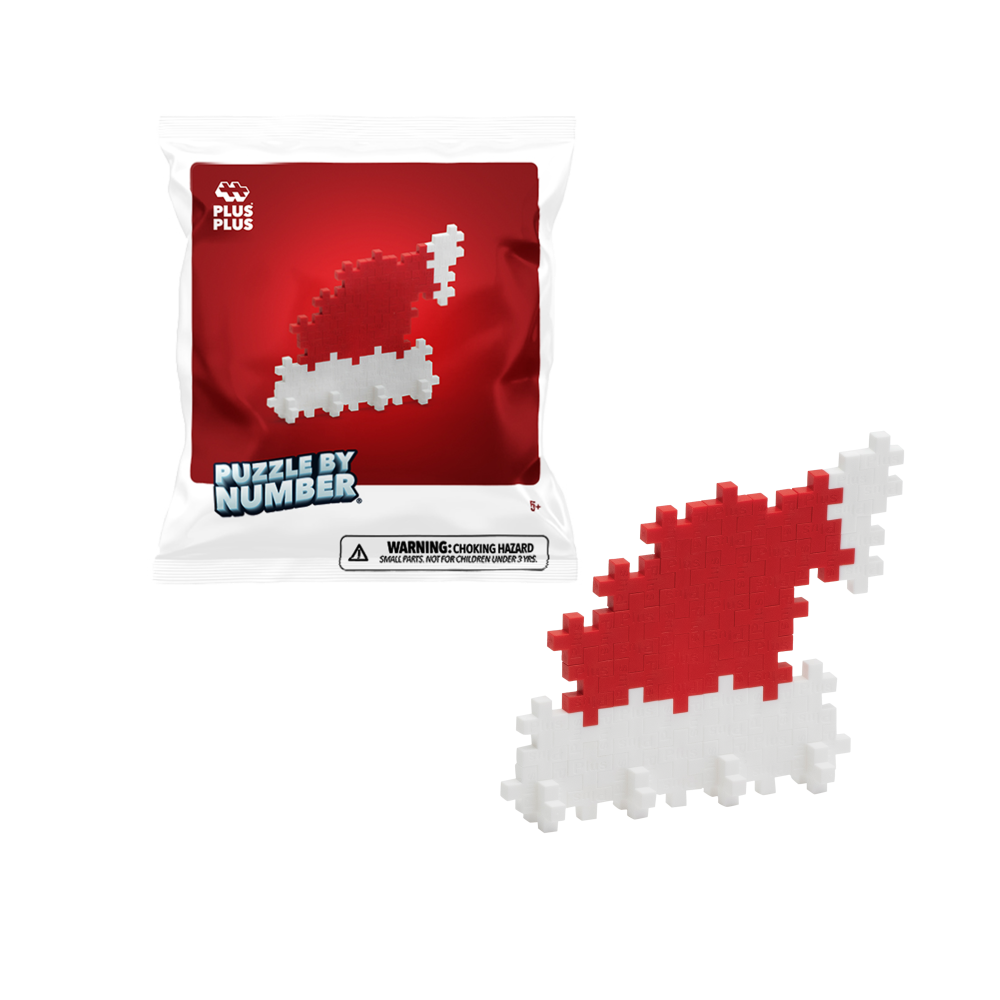 Plus Plus konstruktorius Kalėdinė kepurė, 40 det.